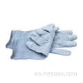 Hespax DMF Free Wased Water PU Fingertips Guantes de trabajo